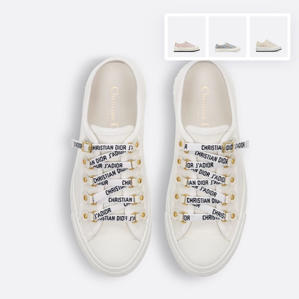 Dior Walk'n'Dior White Sneakers